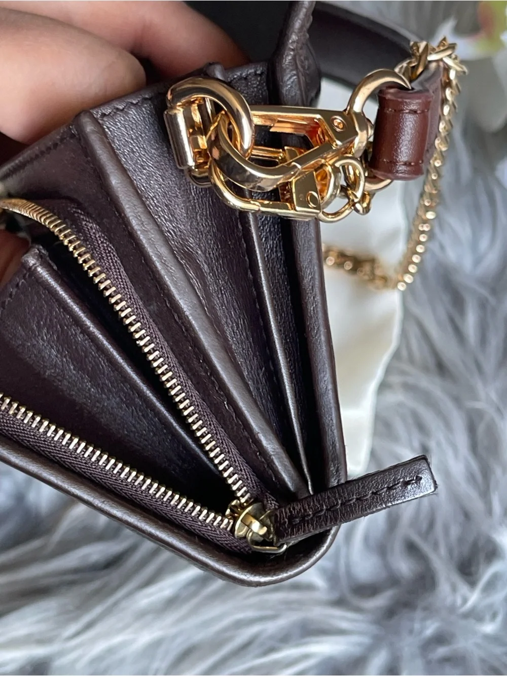 Authentic Gucci vintage GG marmont long wallet